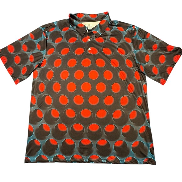 Obnoxious Golf Other - Obnoxious Golf - The Perforated - Polo Mens XXL